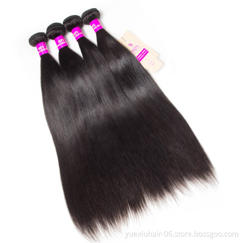 Wholesale Brazilian Human Hair Bundles Hair Vendors Cheap 8-40 Inch Raw Virgin Remy Human Hair Weave Cuticle Aligned